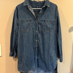 GAP Denim Button-down Shirt